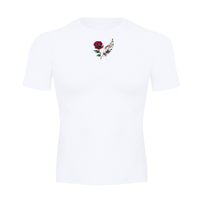 ROSE & WINGS - Men's Compression Shirt