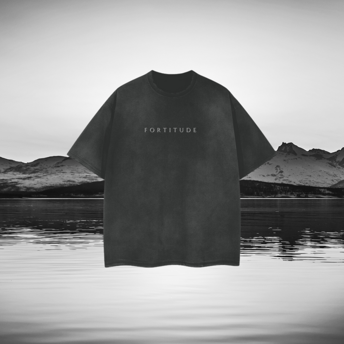 Fortitude - Premium Heavyweight Vintage Wash Frayed T-Shirt