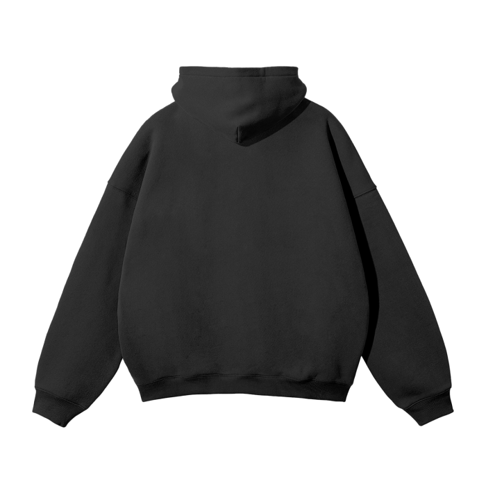 ROSE & WINGS -Oversized Fleece Hoodie