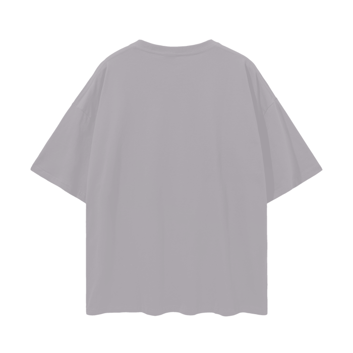 ROSE & WINGS - Oversize Deep Drop Shoulder Tee