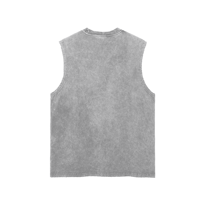 ROSE & WINGS - Frayed Hem Tank Top