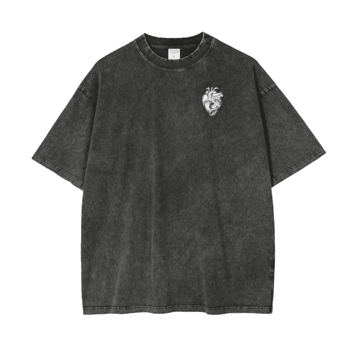 MINI MURDERIN Acid Wash Oversize T-Shirt (NEW COLORS)